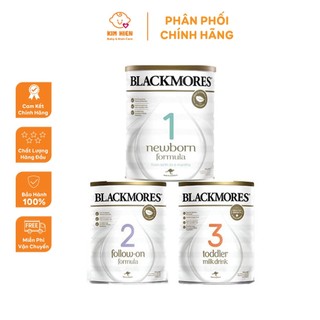 Sữa blackmores 900gr đủ 3 số 1,2,3 úc chính hãng
