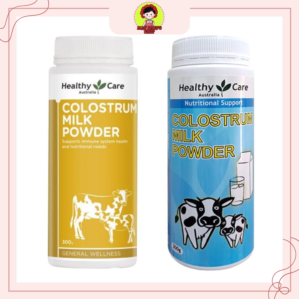 Sữa Non Colostrum Milk Healthy Care Úc Hộp 300g Sữa Bò Tăng Cường Miễn Dịch Chống Lão Hóa Dinh Dưỡng