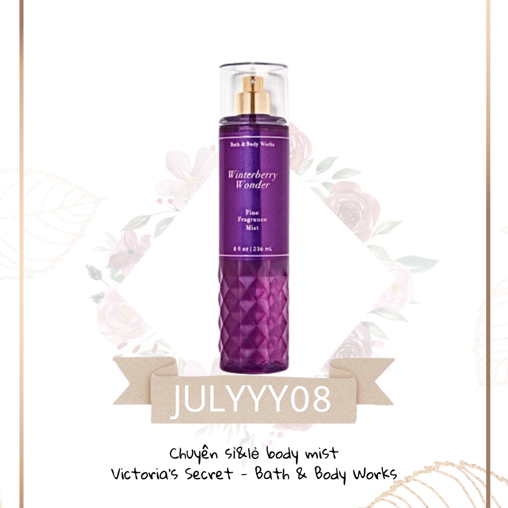 Xịt Thơm Toàn Thân WINTERBERRY WONDER +jɥȽÿ08+