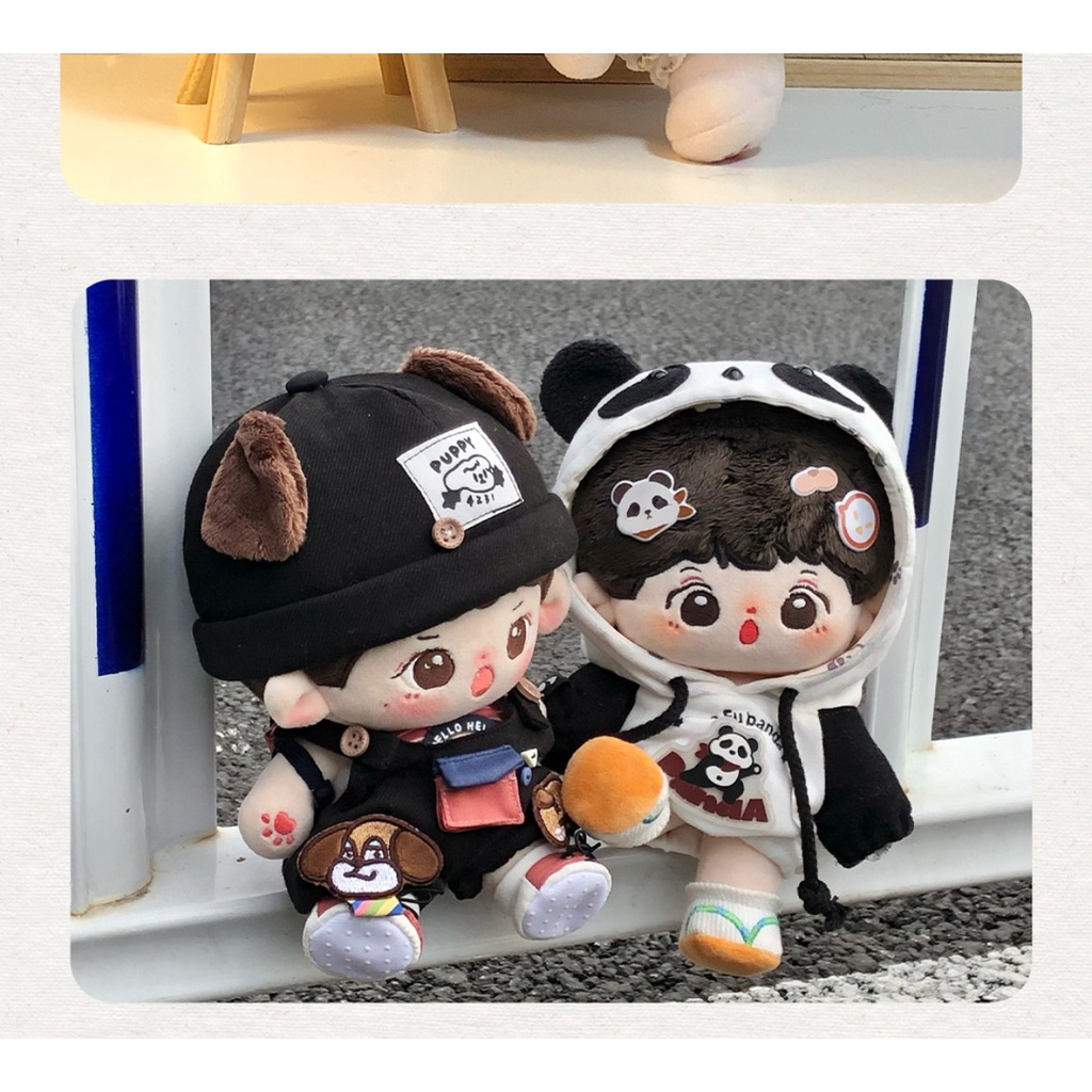 Outfit doll 15cm 20cm - Quần áo búp bê 15cm 20cm tủ Miega