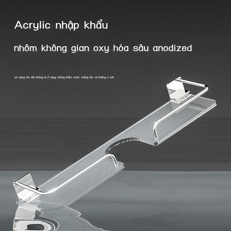 Gương phòng tắm Giá đỡ vòi phía trước Giá đựng mỹ phẩm