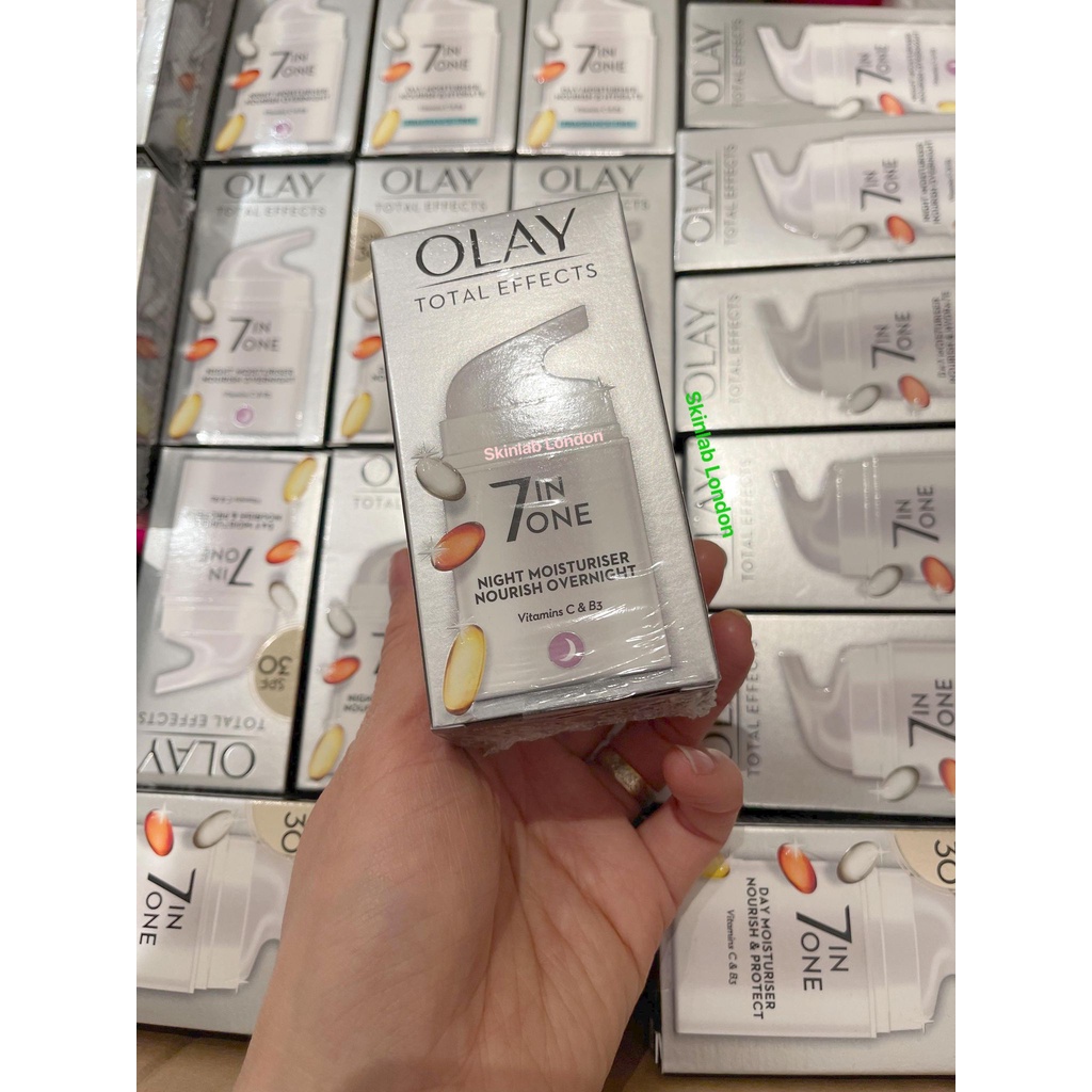 Kem dưỡng Olay Total Effects 7in1 ban đêm mẫu mới