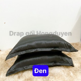 Bộ Drap/Ga/Ra phi trơn KO Mền/Chăn 1m6/1m8 (chân nệm dưới 15cm) màu đen. drap gối codipa