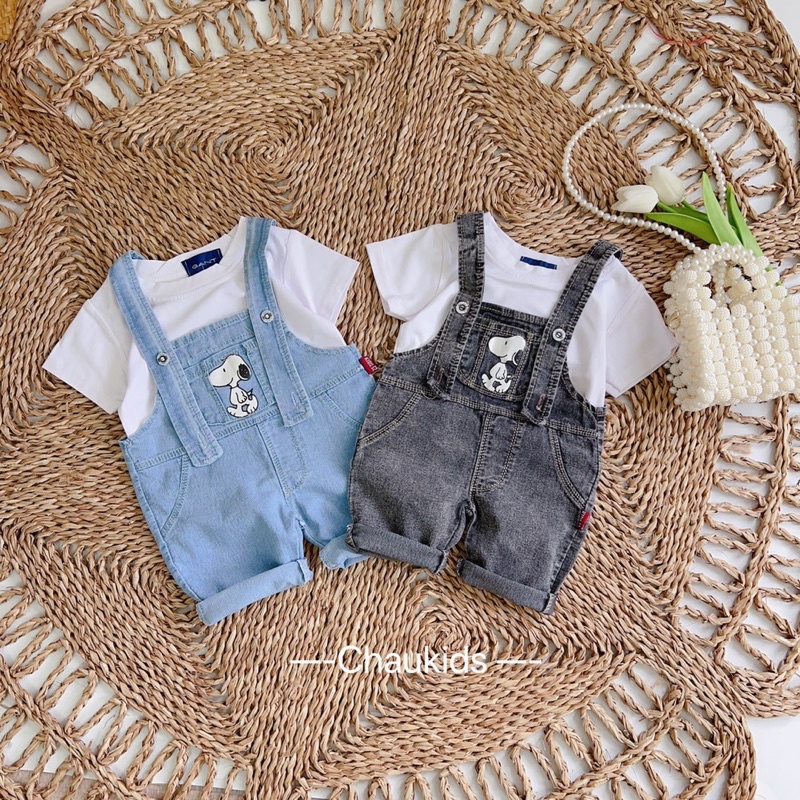 TEDY Jean Set yếm cho bé mã 72085