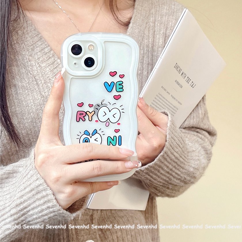 Ốp Điện Thoại Mềm Họa Tiết Hoạt Hình Vui Nhộn Cho iPhone 14 13 12 11 Pro Max Xs Max Xr X 7 8 6 6s Plus