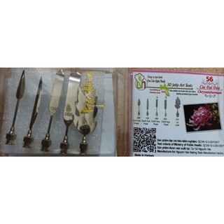 Kim làm thạch rau câu 3D inox 304 Ngọc Huệ hoa cúc đại đóa