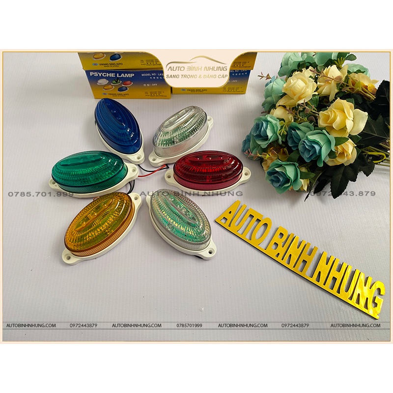 Chớp nóc, chớp máy bay, chớp nháy hàn quốc 24v cho xe tải.