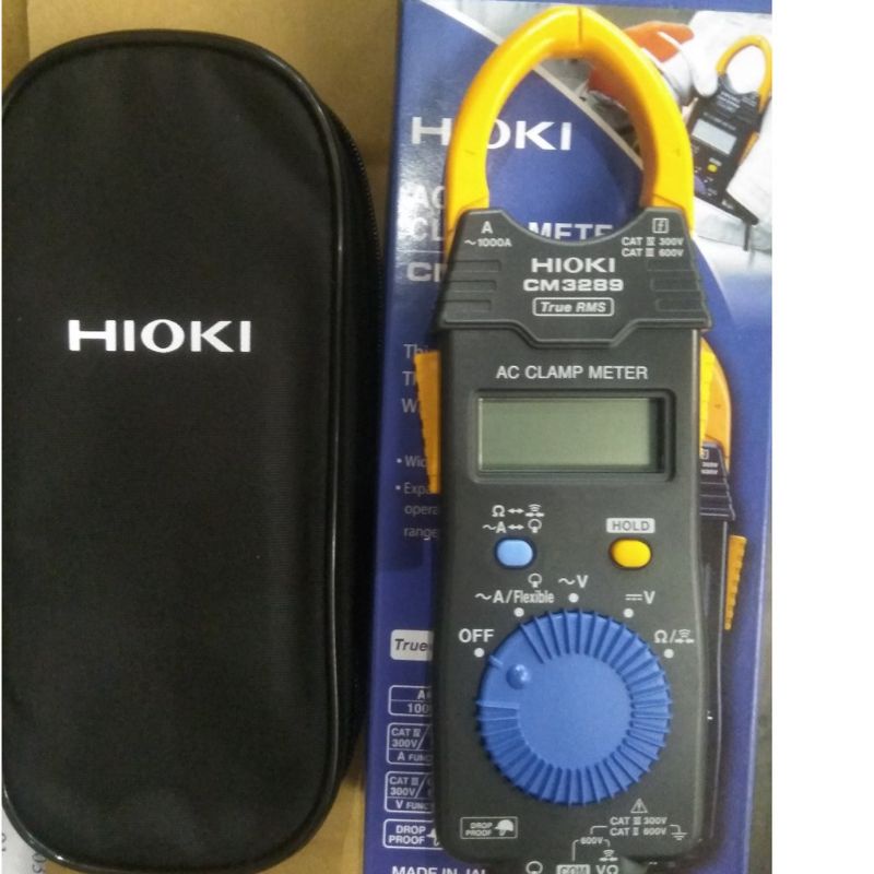 Ampe kìm đo dòng AC HIOKI CM-3289 (1000A, True RMS)
