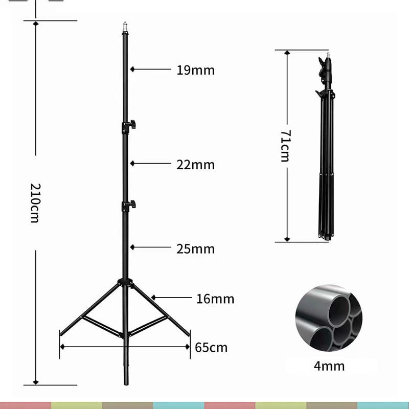 LINCO ZENITH 8806 - Chân Đế Cho Chụp Hình, Quay Phim Studio, Livestream, Chiều Cao Tối Đa 2.1m, Tải Trọng 5kg