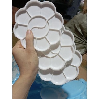 khay pha màu vẽ