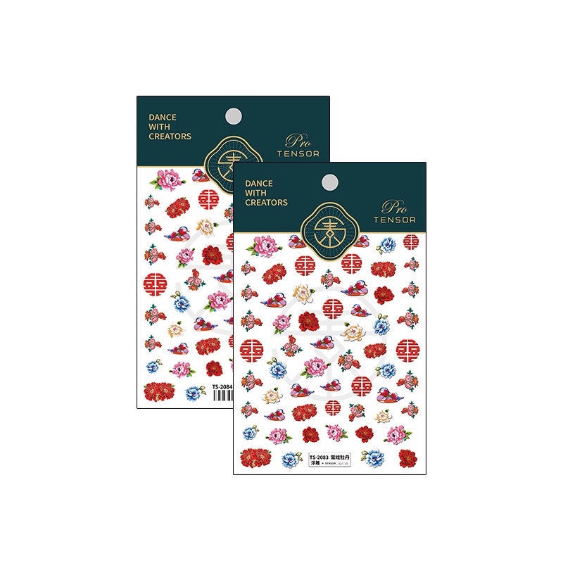 Miếng Dán Trang Trí Móng Tay 5D TS-2083