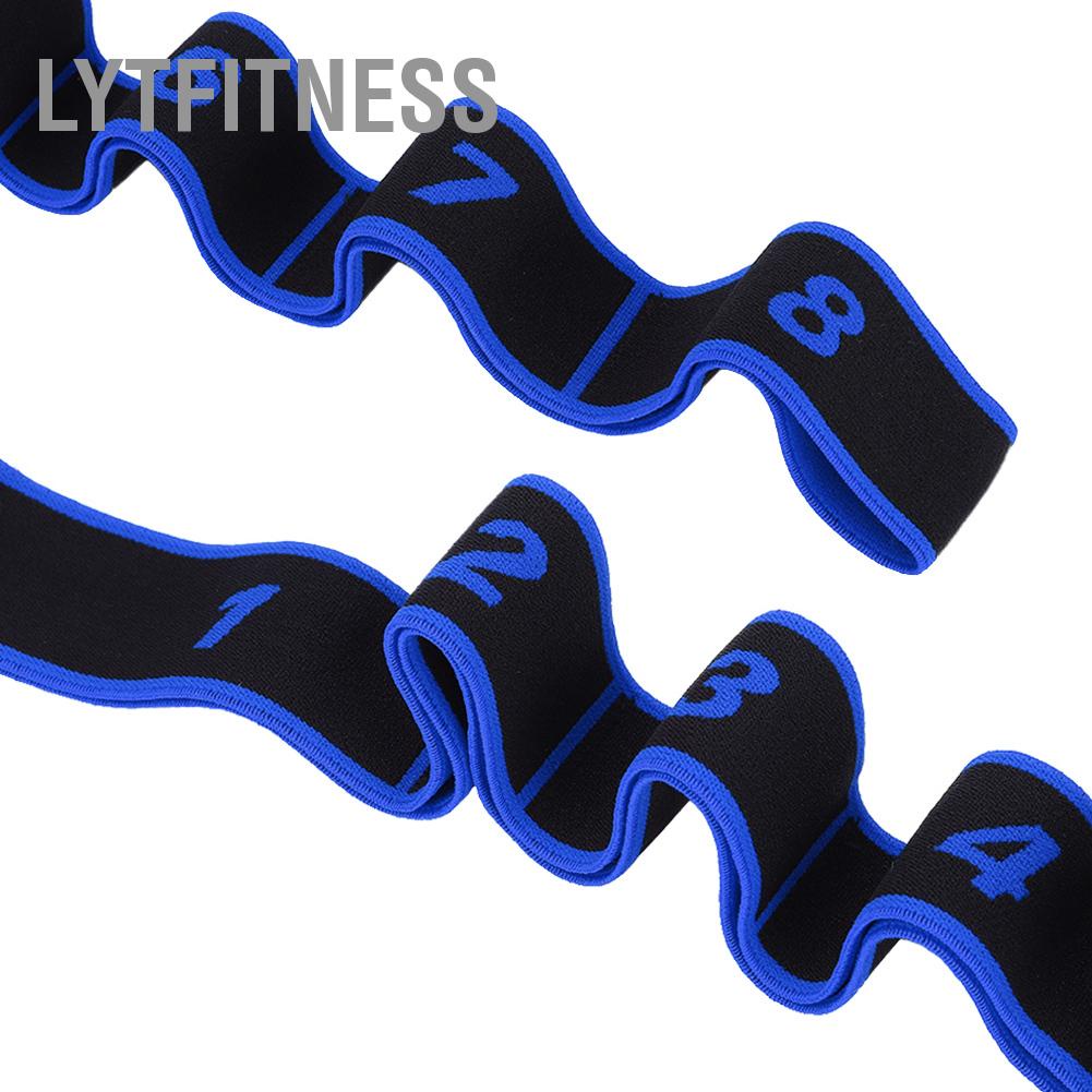 LYTFitness Yoga Resistance Band Nhảy Latin Thắt lưng co giãn Tập thể dục Kéo dây đeo