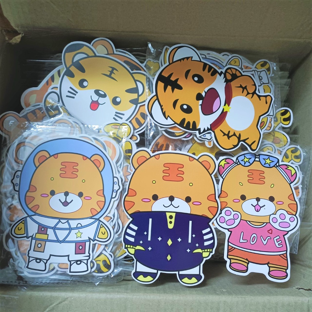 100 BAO LÌ XÌ HÌNH THÚ NGẪU NHIÊN