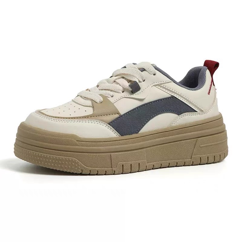 Giày thể thao phối màu hoạ tiết chất bao xịn