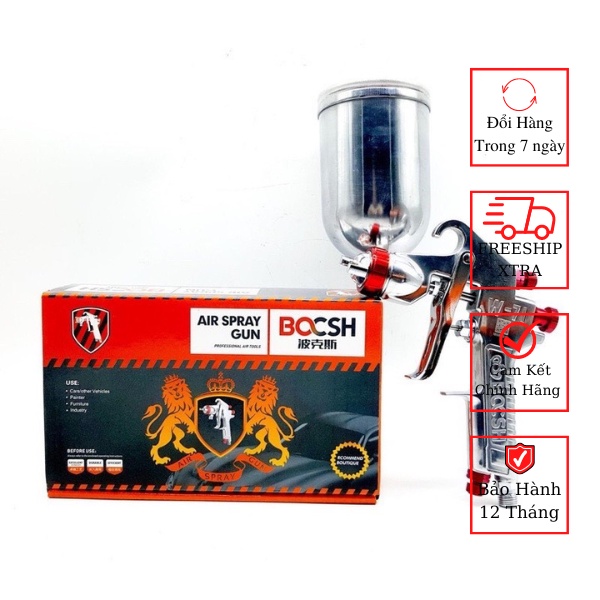 SÚNG PHUN SƠN W71 BOSCH CHÍNH HÃNG SƠN XE MÁY, Ô TÔ, ĐỒ GỖ, ĐỒ MỸ NGHỆ, NỘI THẤT