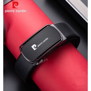 Dây nịt Pierre Cardin nam da bò xịn khóa rút tự động