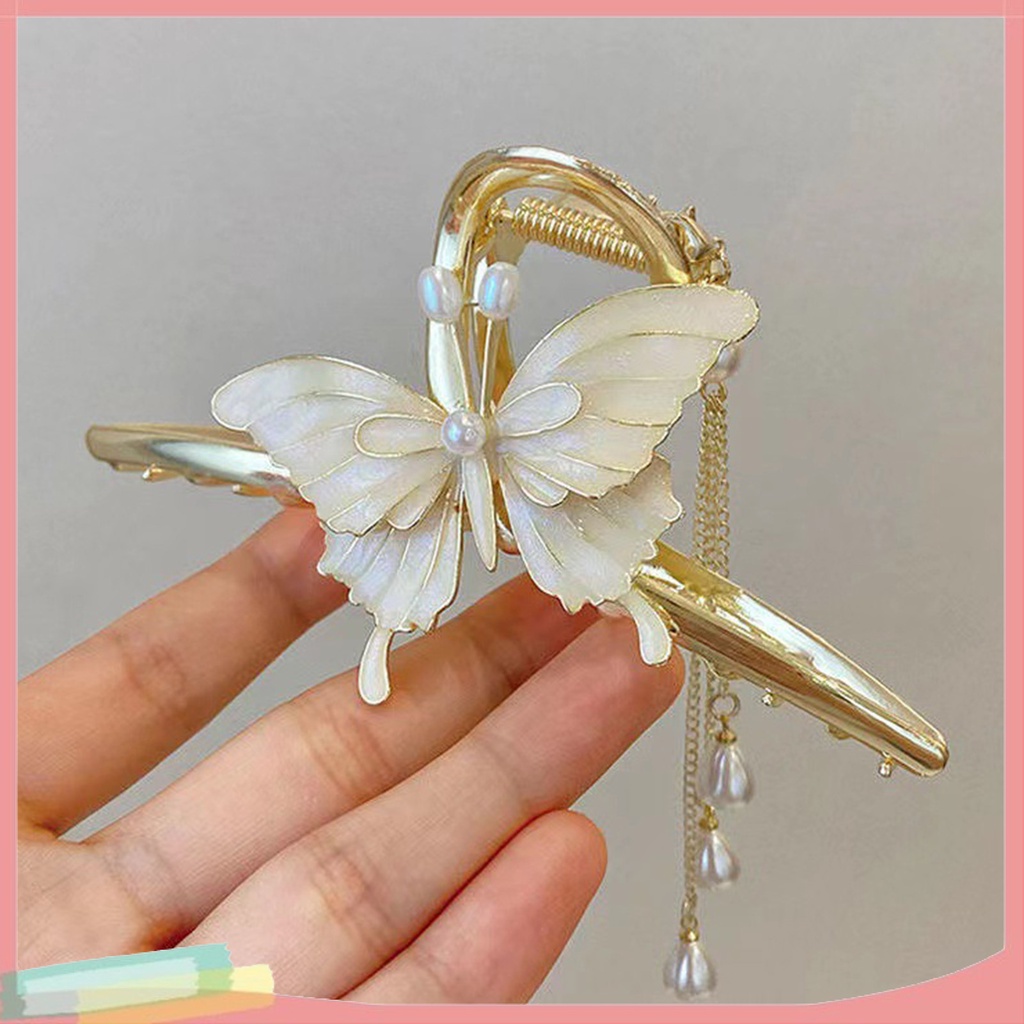 Kẹp Tóc Nữ Dáng Dài Đính Núm Tua Thời Trang