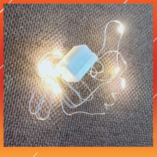 Dây đèn led trang trí fairylight đom đóm có sẵn pin dài 1m