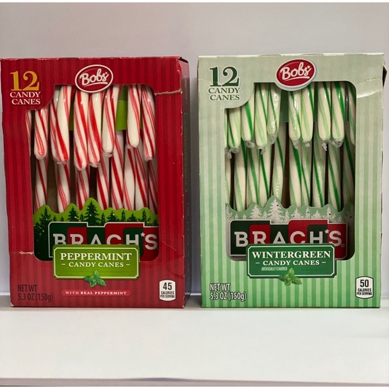 Kẹo gậy giáng sinh Candy Canes vị bạc hà - Mỹ