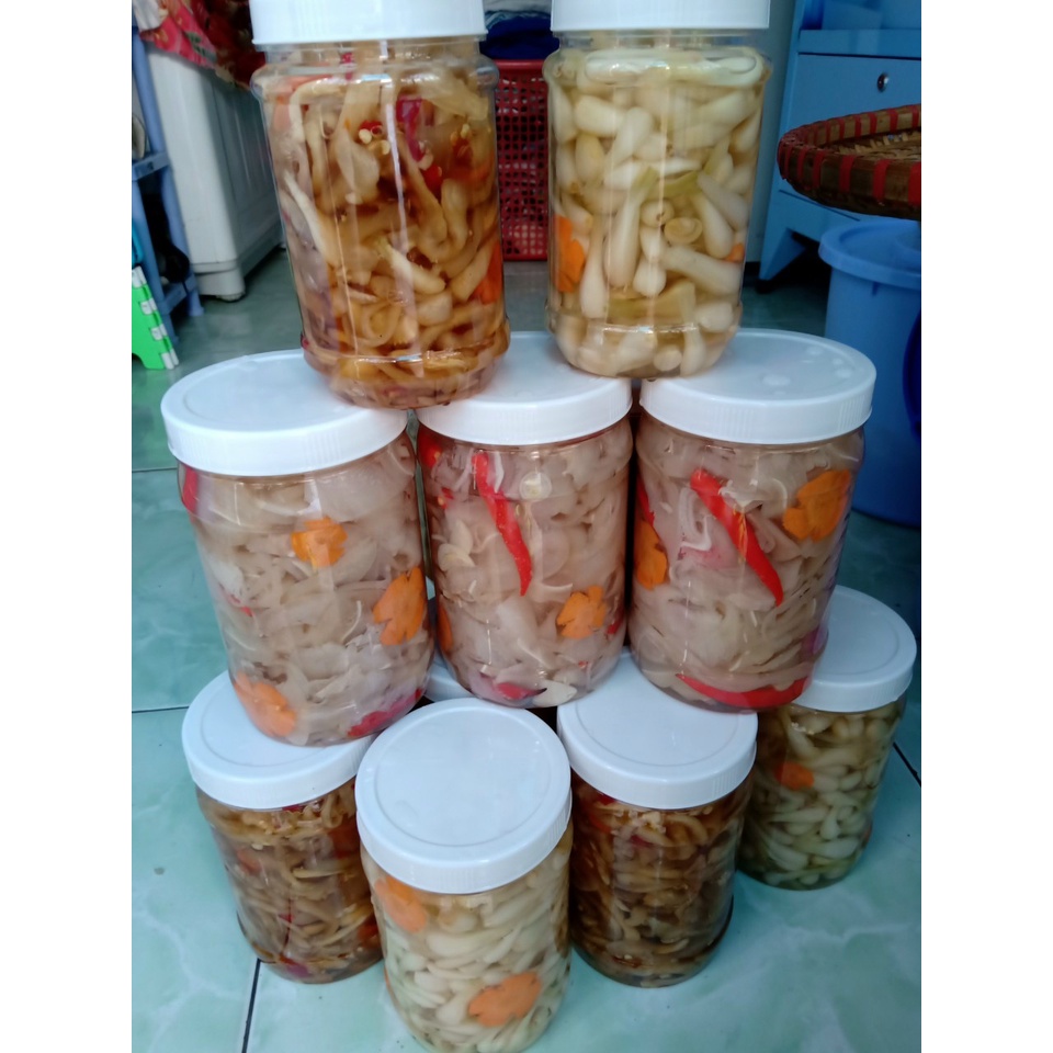 Hơn 1000g Dưa Món Làm Nhà Chua Ngọt ( Kim Chi Việt Nam )