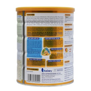 COMBO 2 HỘP SỮA BỘT VITAGROW 1+/2+ 900G