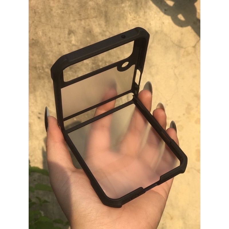 Ốp lưng chống sốc XUNDD Samsung Z Flip 5/Z Fold 5/Z Flip 3/ Z Flip 4/Z Fold 4/Z Fold 3 lưng trong suốt chống bám vân tay