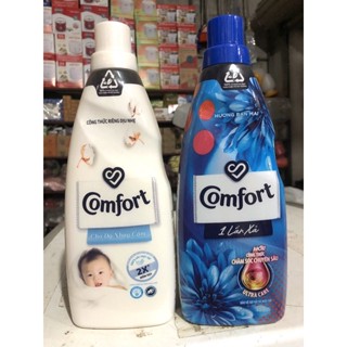 Nước xả vải Comfort 1 lần xả chai 800ml đủ loại