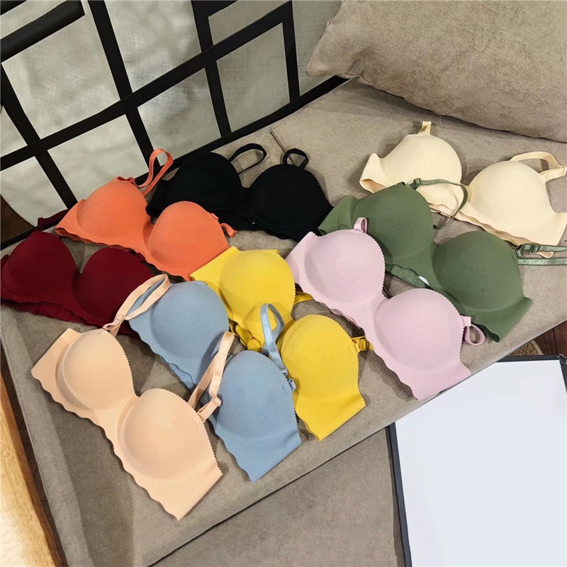 Áo Lót Nâng Ngực Không Đường May Thoải Mái Thời Trang Cho Nữ