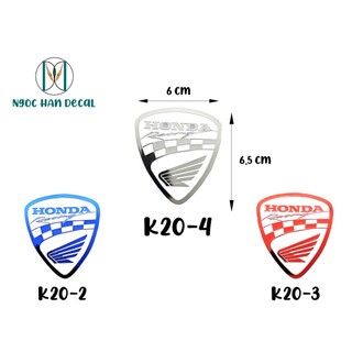 Tem Nổi L:ogo HONDA RACING