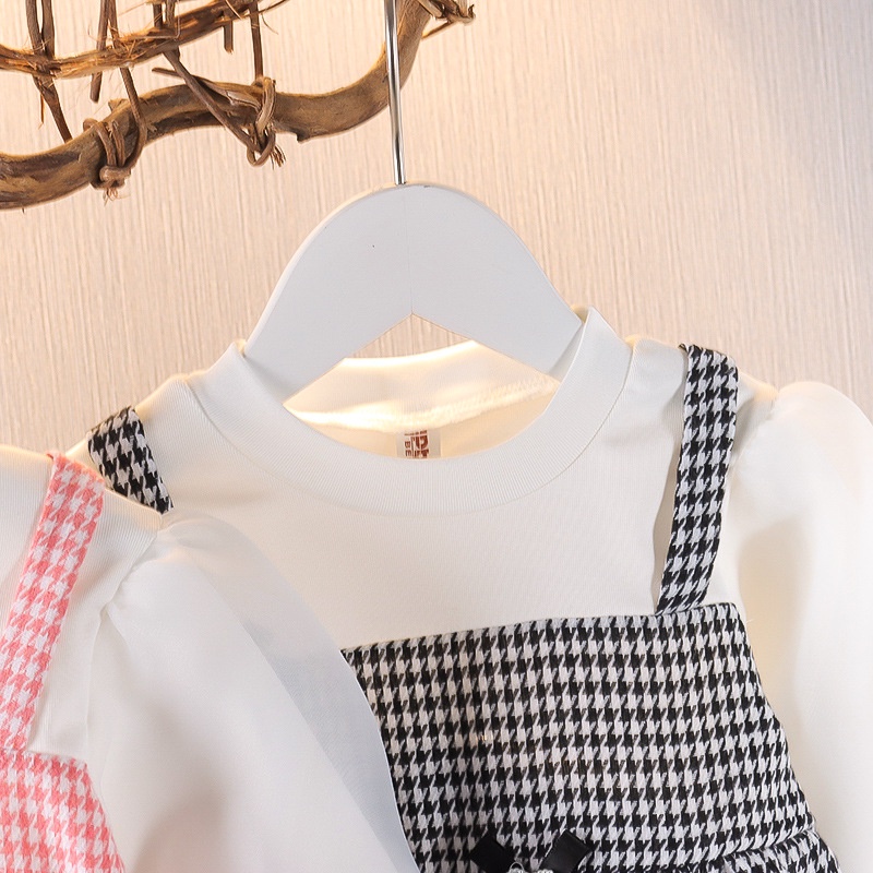 Đầm Dài Tay Thiết Kế Dễ Thương Dành Cho Bé Gái 0-4 Tuổi