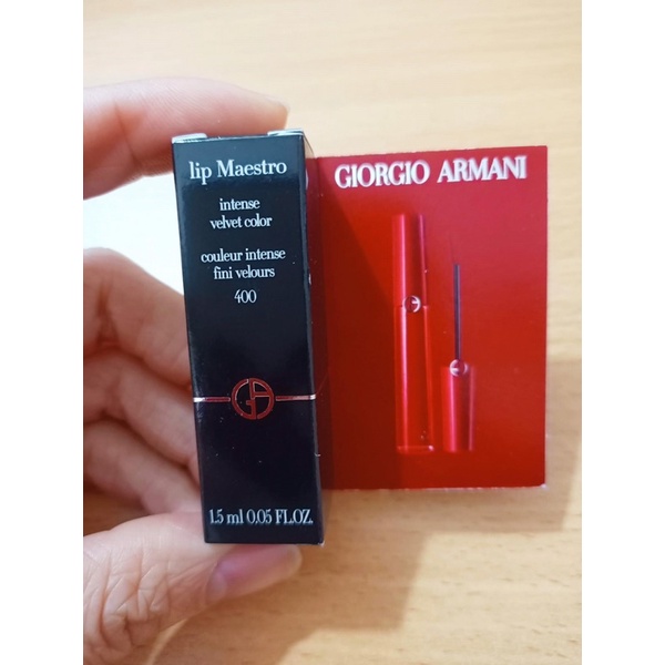 Son kem Giorgio Armani số 400 màu đẹp, lì môi