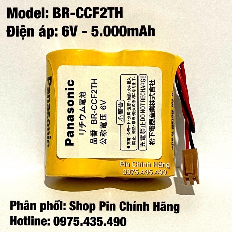 Pin Nuôi Nguồn Panasonic BR-CCF2TH 6V Lithium FANUC Hàng Nhập Khẩu