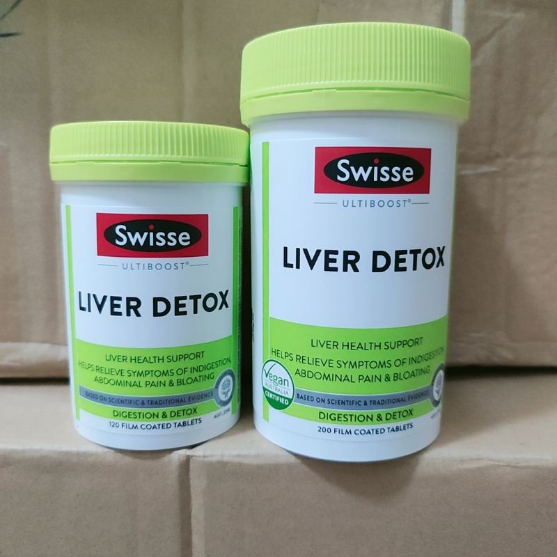 Viên uống thải độc gan Swisse Liver detox 60v/ 120v/200v