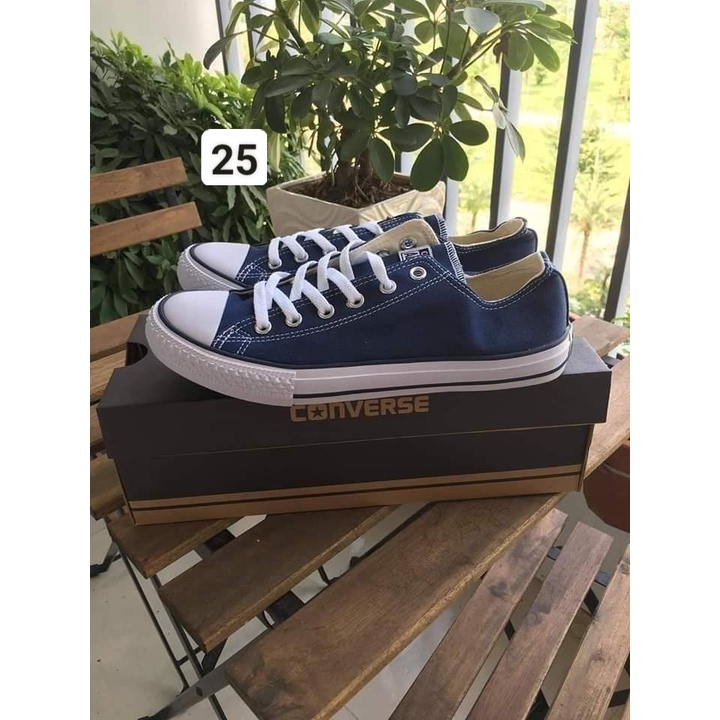 Giầy Thể Thao Converse Trắng, Đen Cao Cấp , Full Đen, Xanh Navy, Xám  - Sneaker Nam, Nữ