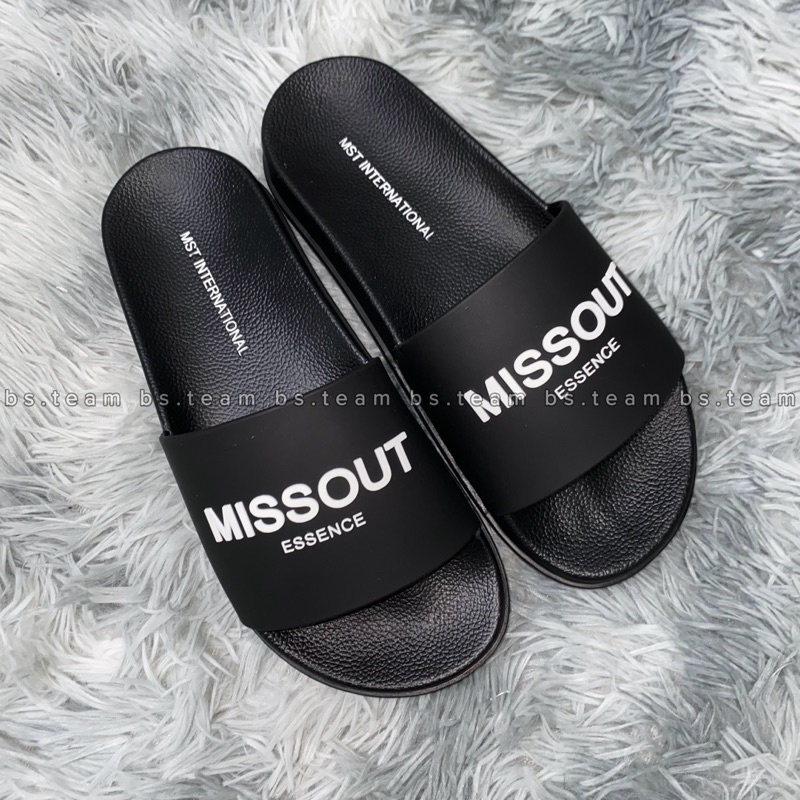 [Missout Chính Hãng] 𝐃𝐞́𝐩 𝐌𝐢𝐬𝐬𝐨𝐮𝐭 | Dép Missout - MST LOGO SLIPPER