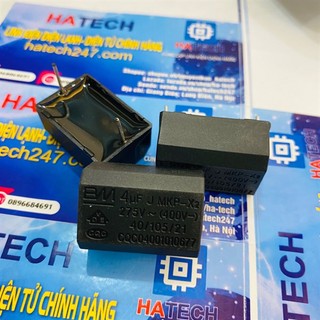 Tụ bếp từ 4uf 275v loại nằm chính hãng bm