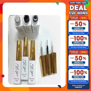 Cọ nét Aifen - Cọ vẽ nét mảnh nhất - chổi dài - chai 12ml, gel vẽ nét Thiên Di Nail