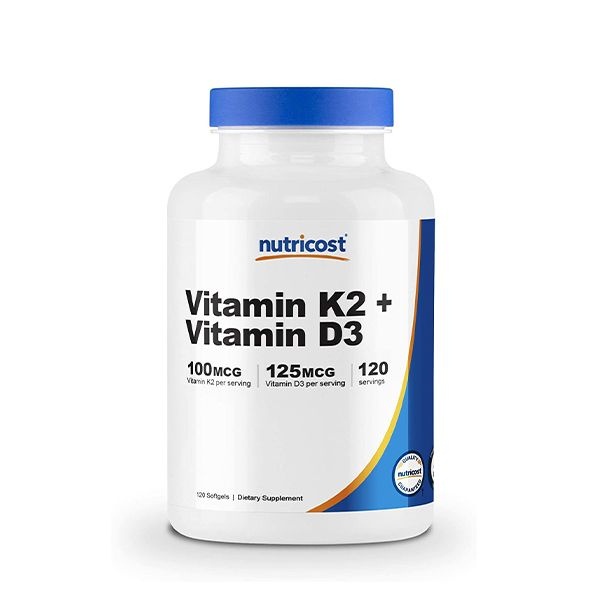 Viên uống Nutricost Vitamin K2 + D3  nhập khẩu Mỹ - Gymstore