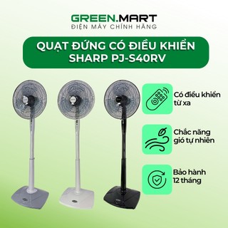 Quạt đứng sharp pj-s40rv-wh | pj-s40rv-lg | pj-s40rv-dg