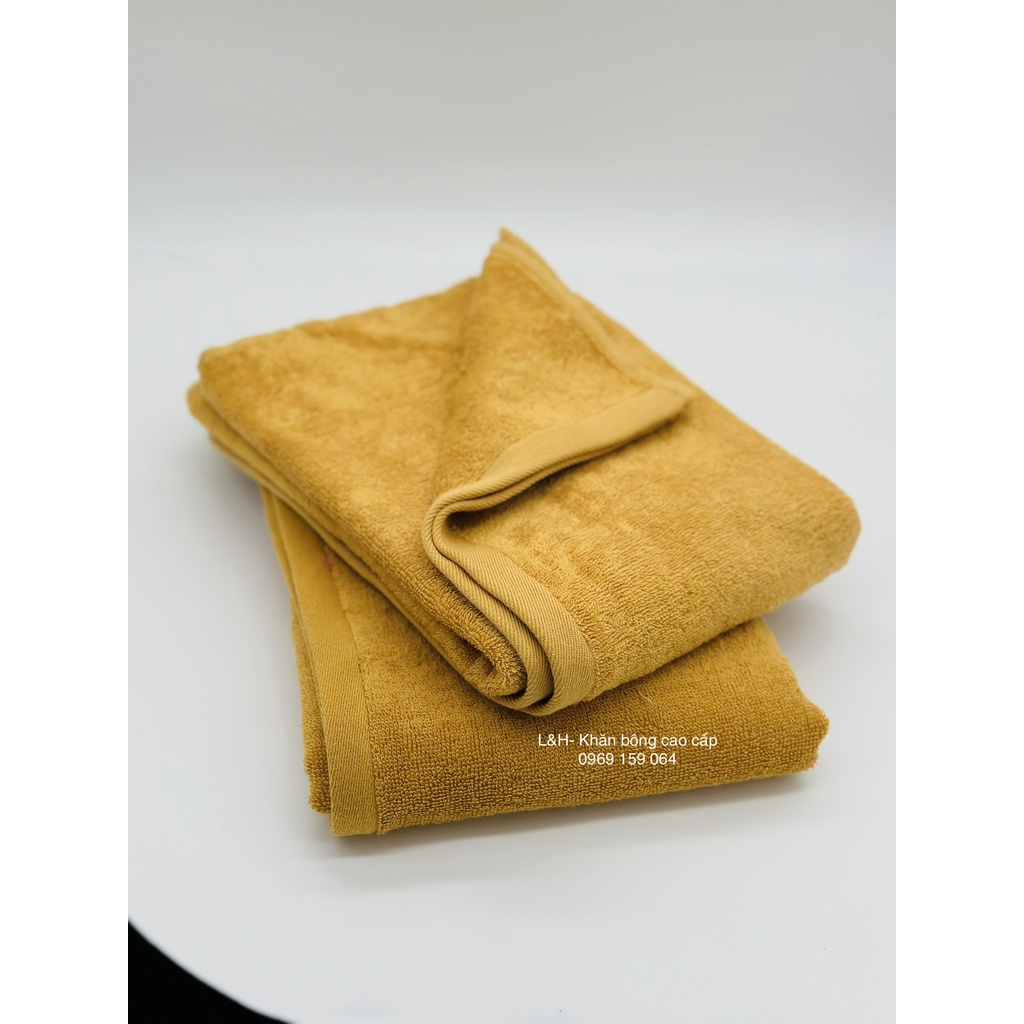 Khăn tắm cotton MJ cao cấp, 250g, 60x120cm, độ dày vừa phải, không sổ lông, không phai màu | BigBuy360 - bigbuy360.vn