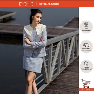 Chân váy chữ a bổ 2 cơi đè zen trang trí d.chic ms: 382732