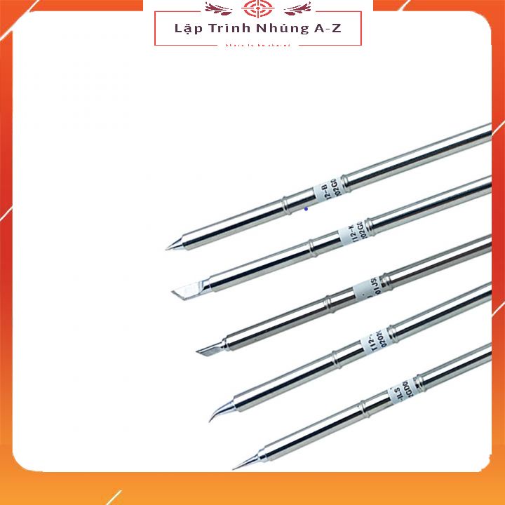 [Lập Trình Nhúng A-Z][G15] Bộ Mũi Hàn T12 Ttip Hàn, Đầu Mỏ Hàn T12-K/KU/ILS/B/J02