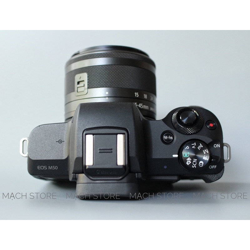 MÁY ẢNH CANON EOS M50 + LENS 15-45MM F/3.5-5.6 IS STM