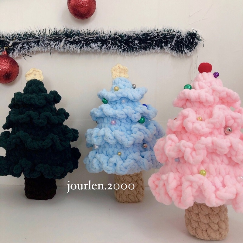 CÂY THÔNG LEN TRANG TRÍ NOEL