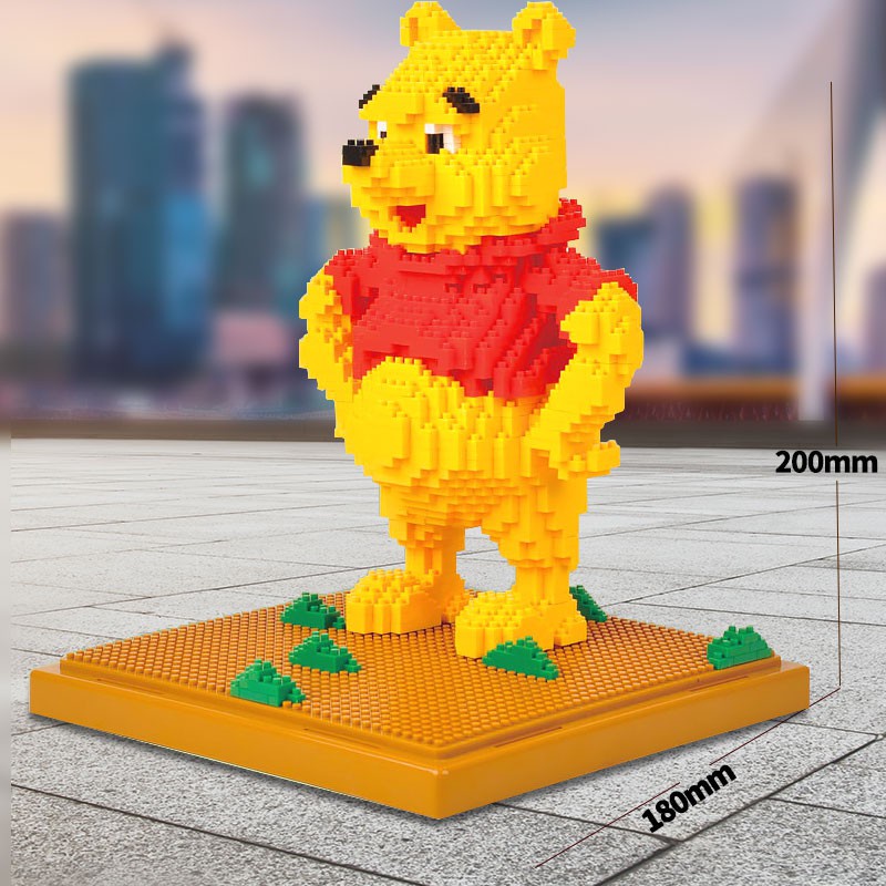 Mô Hình Đồ Chơi Lắp Ráp Pikachu Cỡ Lớn Dùng Làm Quà Tặng