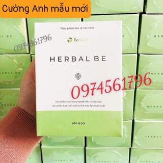 Tăng Cân Herbal Be của BEALIVE Chính Hãng Herbalbe Giúp Tăng Cân Hiệu Qủa