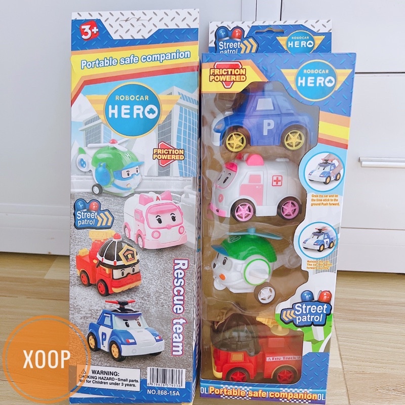 ĐỘI XE CỨU HỘ POLY GIÁ RẺ - ĐỒ CHƠI GIÁ RẺ - ĐỘI XE CỨU HỘ POLY CHO BÉ