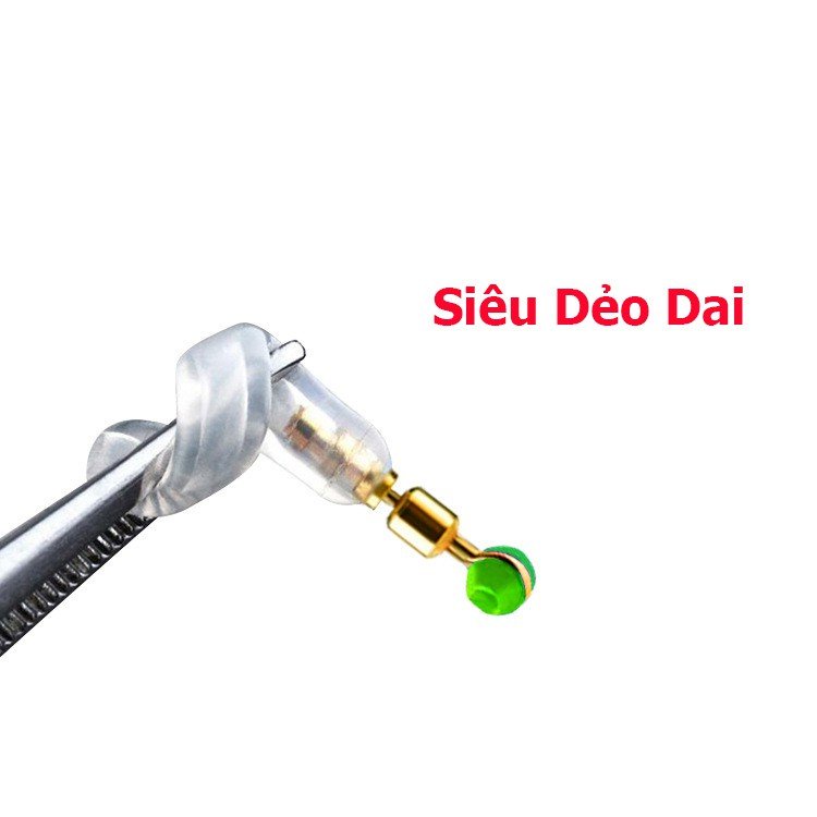 Chân Cắm Phao Câu Đài Cao Cấp Silicon Chống Xoắn - Pk-38 KhaLy