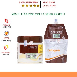 Ủ TÓC - KEM HẤP TÓC KARSEELL MACA - CHÍNH HÃNG - TÚI 500ML - HŨ 500ML SIÊU PHỤC HỒI TÓC KHÔ SƠ.