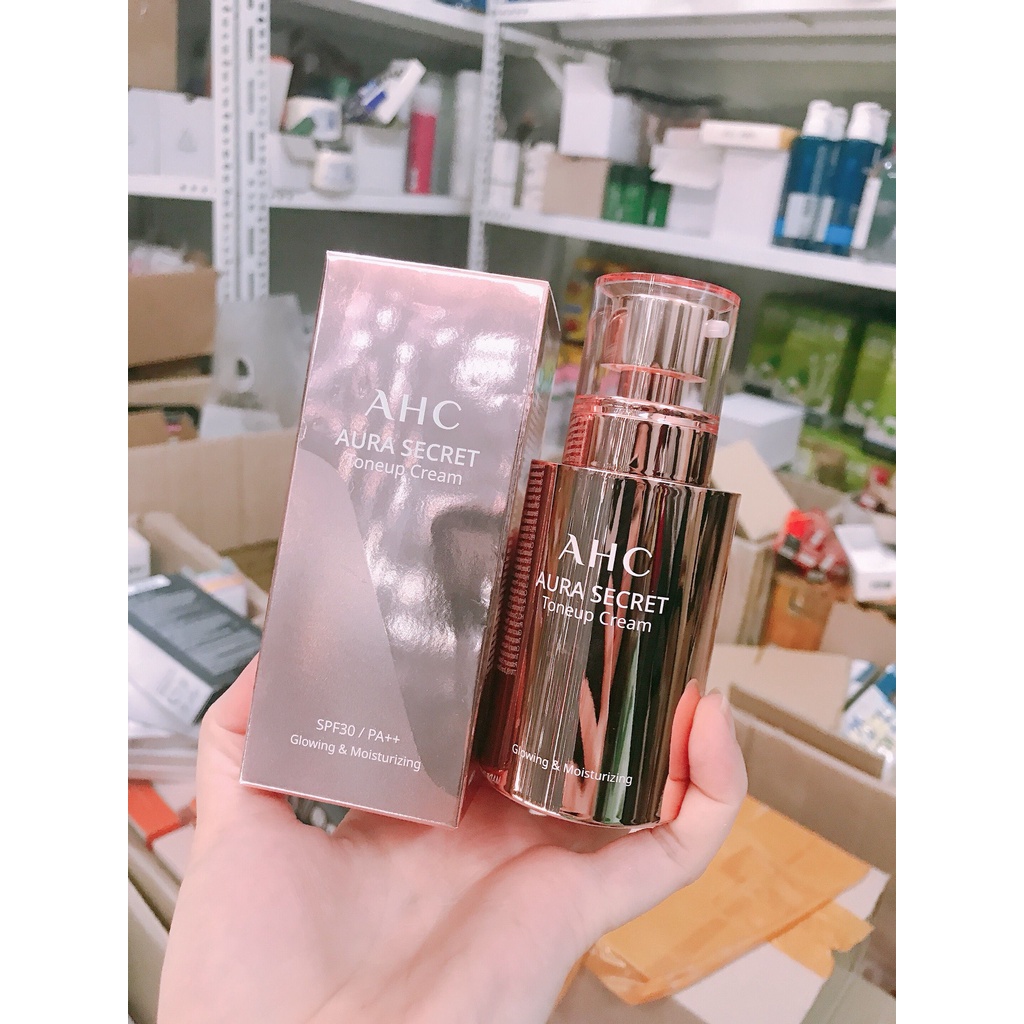 Kem Dưỡng Da Trắng Hồng AHC AURA SECRET TONE UP CREAM SPF 30 PA++